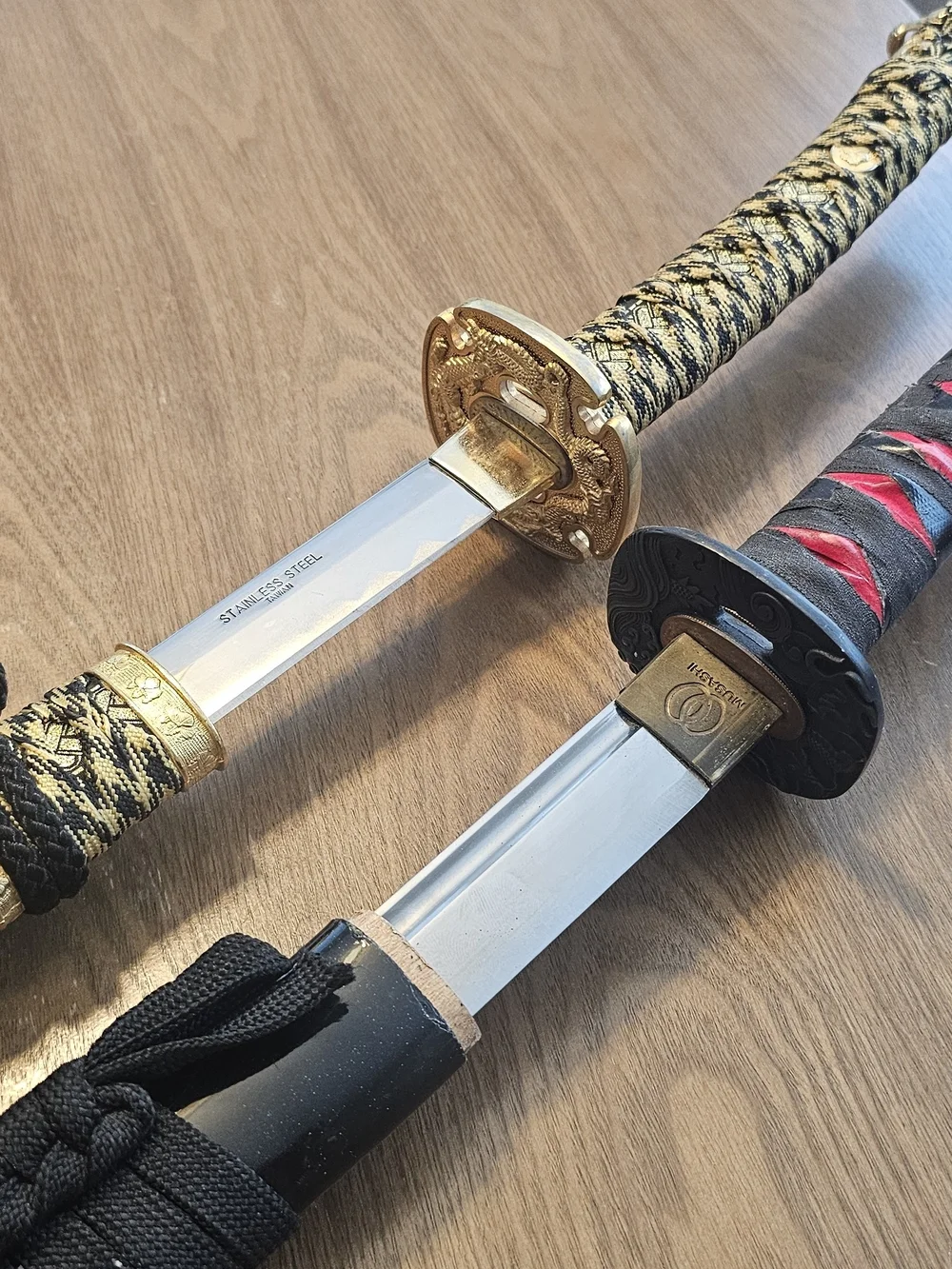 Pair of Decorative Katana/Swords (Taiwan & Japan Musashi)